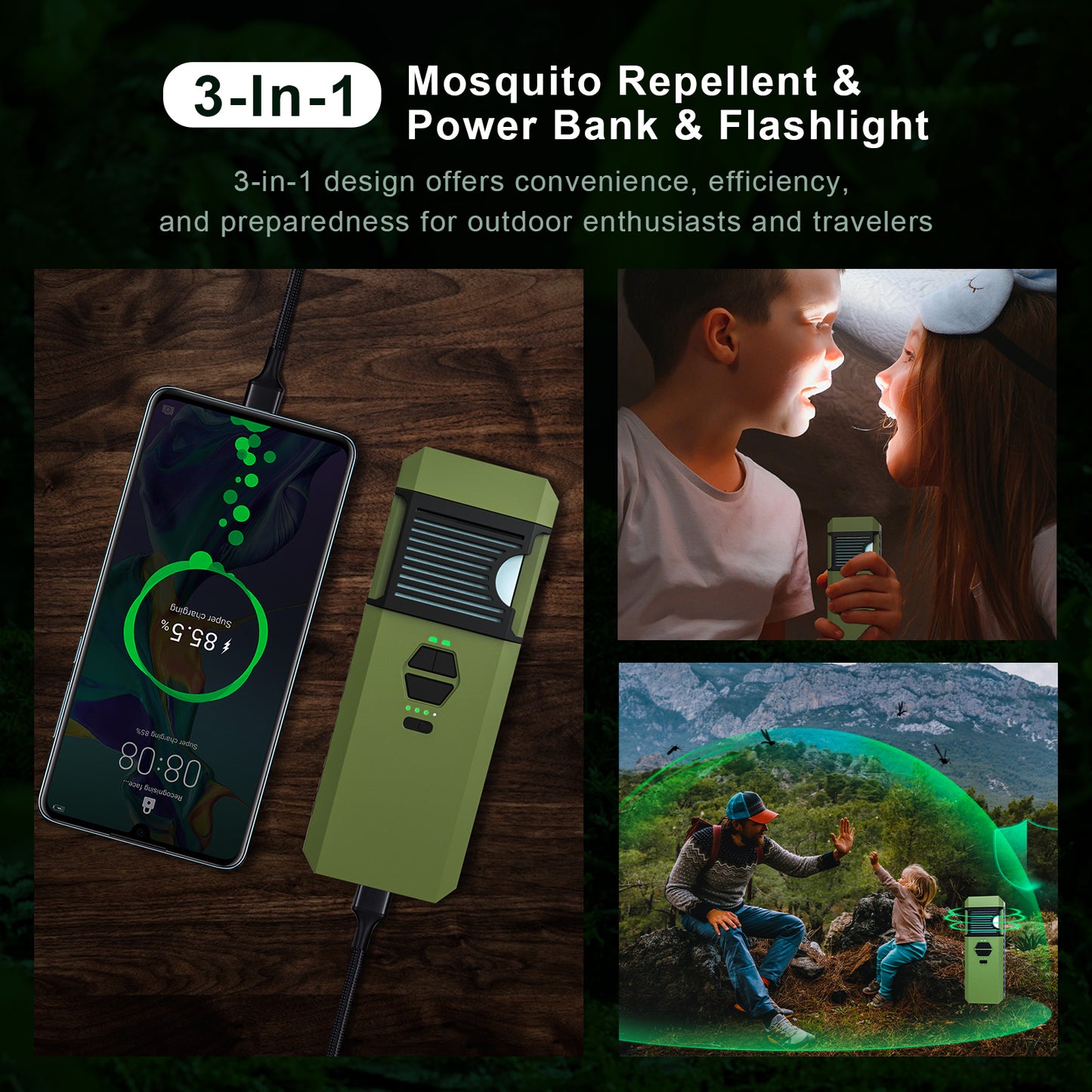 Luvan Multi-Functional Mosquito Repellent Rechargeable