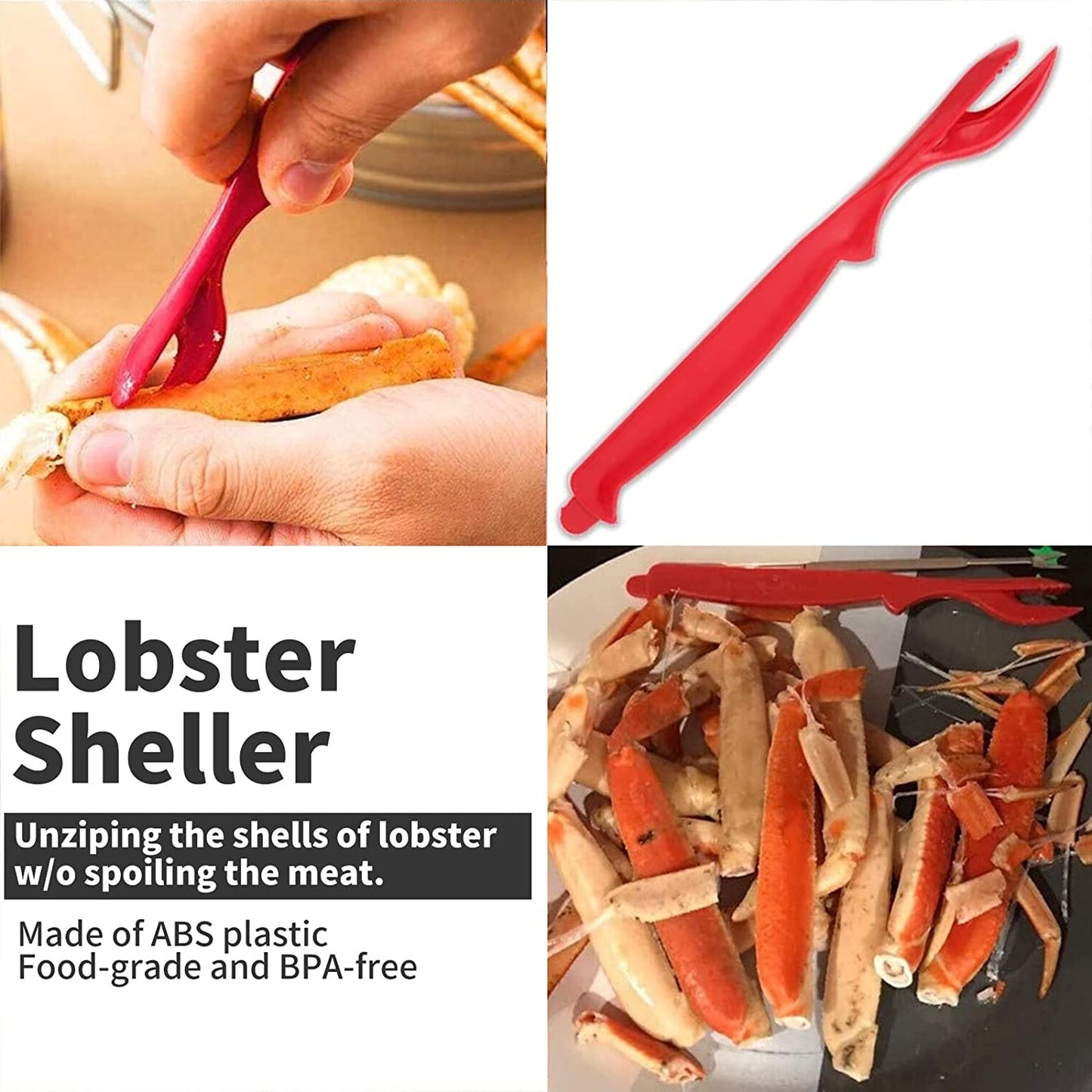 33 Pcs Crab Crackers and Tools Set