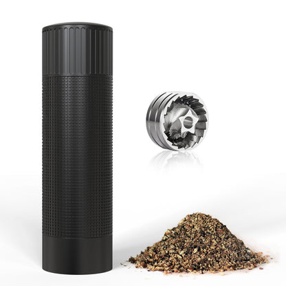 Professional Pepper Grinder Mill,Heavy Duty High Output Aluminum Pepper Mill